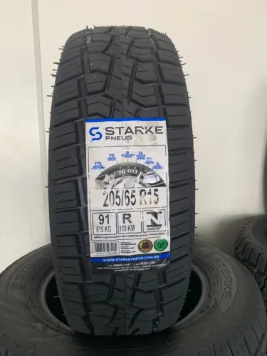 Pneu Starke Remold 205/65-15 - Só R$ 250,00 á vista