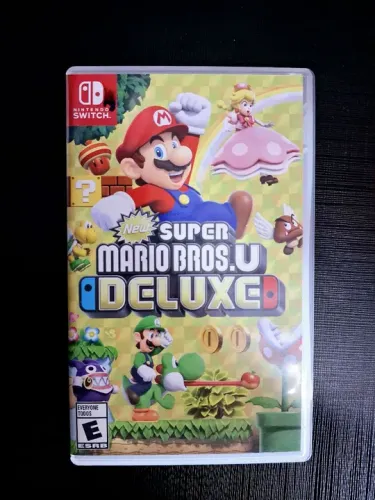 Promoção New Super Mario Bros. U Deluxe - Nintendo Switch( ACEITO CREDISHOP)