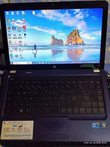 Notebook HP I5 SSD 256 6GB Windows 10 licenciado 