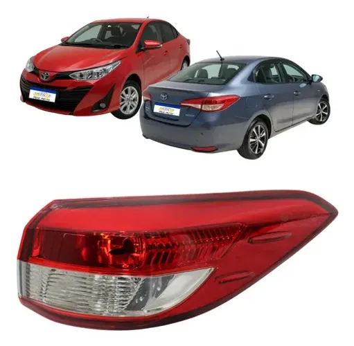 Lanterna Toyota Yaris Sedan 2019 2020 2021 2022 A 2025 Canto