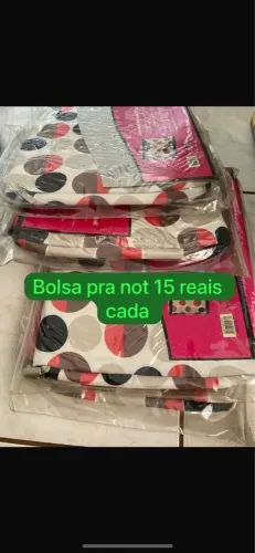 Bolsa com zíper Leadership novo para notebook