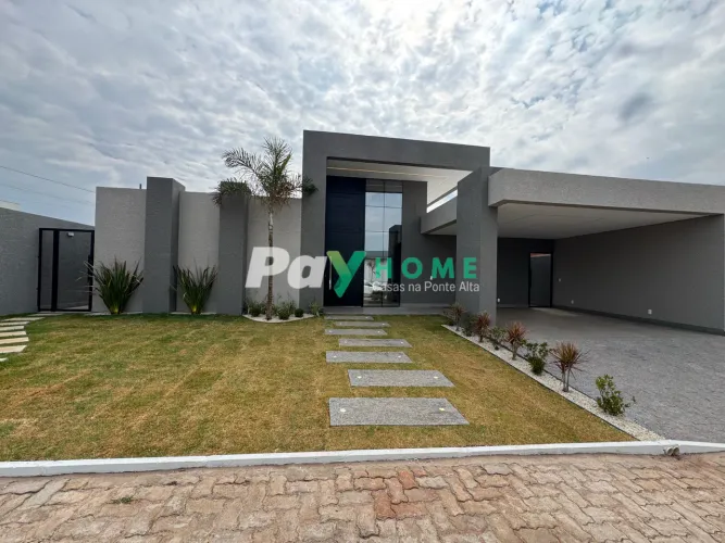 Ponte Alta Casa 3 suítes! Nova e linda