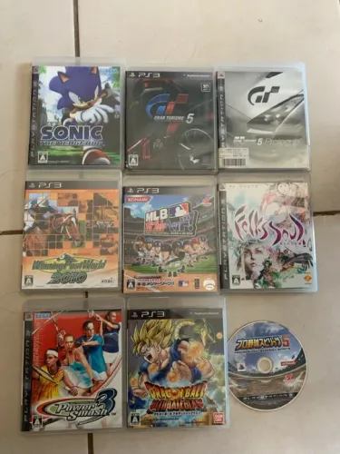 Lote de Jogos Playstation 3 - Diversos Gêneros