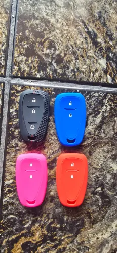 Capa em silicone para chave sensor Chevrolet 