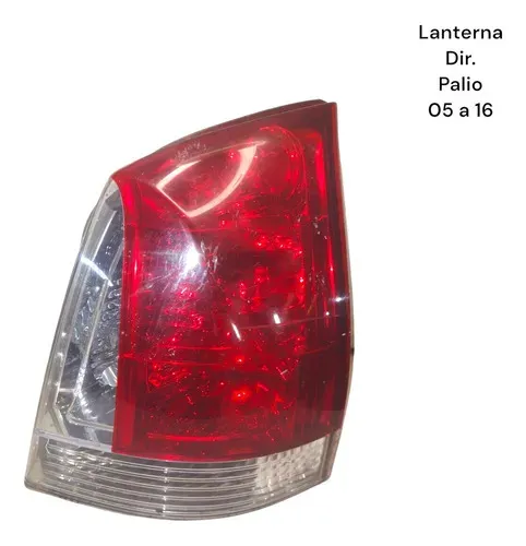 Lanterna Traseira Direita Palio G3 04/17 Bicolor