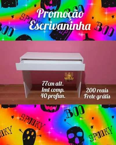 Escrivaninha de 1mt