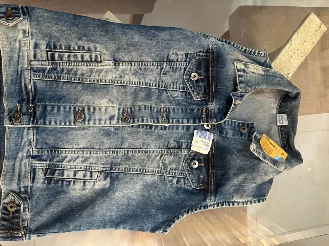 Colete Jeans Moderno