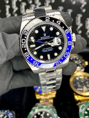 Relógio Rolex GMT-Master II - Azul e Preto