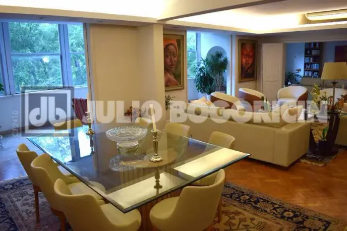 Flamengo - Altíssimo luxo! Predio tradicional - Maravilhoso apartamento - Living Para vári