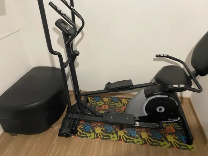 Bicicleta Ergométrica + Elíptico 