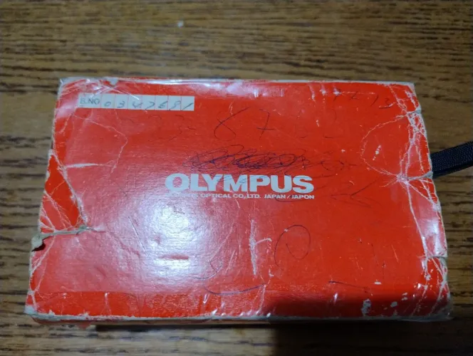 Câmera Olympus Analógica