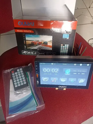 Rádio mp5 multimídia 2din nova  universal