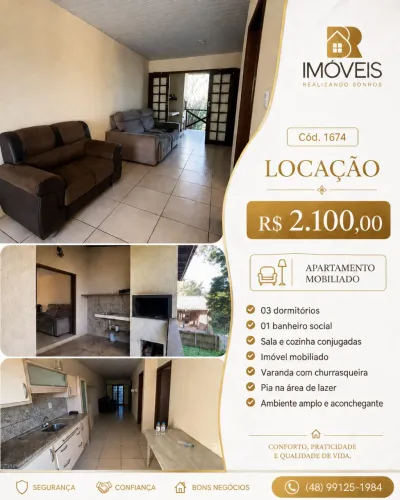APARTAMENTO MOBILIADO PARA LOCAÇÃO NA IBIRAQUERA