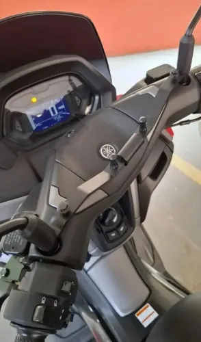 Barra De Suporte Nmax 2025 Com Duas Antenas Corta-pipa