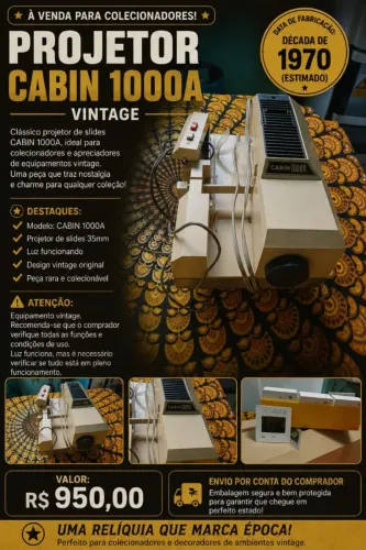 Projetor Vintaje