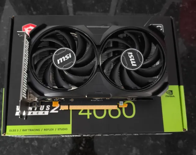 Placa de vídeo RTX 4060 Ventus 2x black