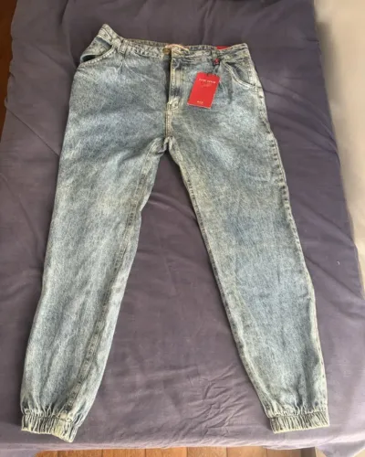 Calça Jeans Jogger (46)