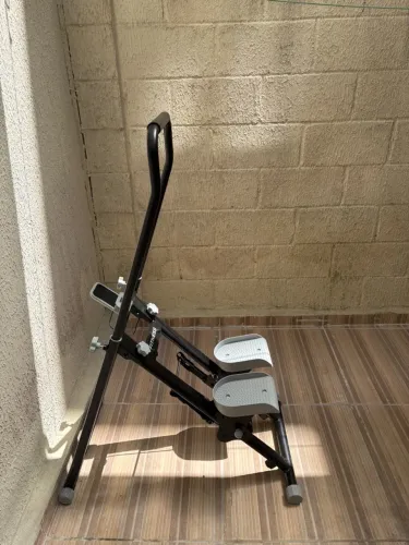Simulador de caminhada escada dobrável