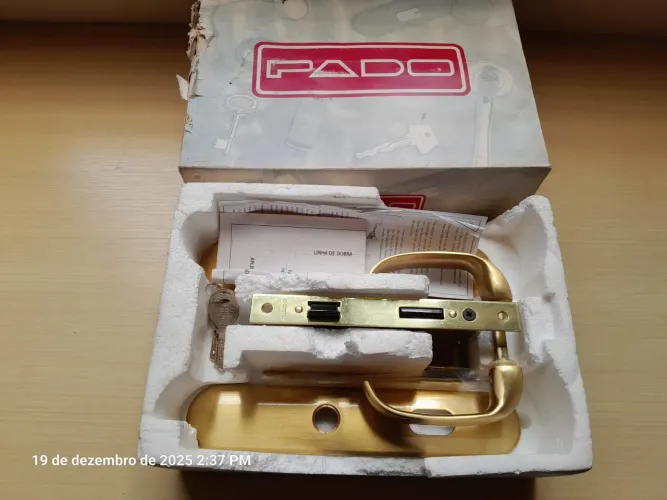 FECHADURA PADO PERSONAL SEM USO RARIDADE 