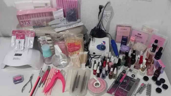 KIT UNHA DE GEL COMPLETO