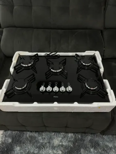 Fogão cooktop cinco bocas