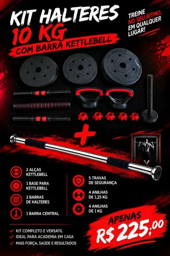 Kit de musculação