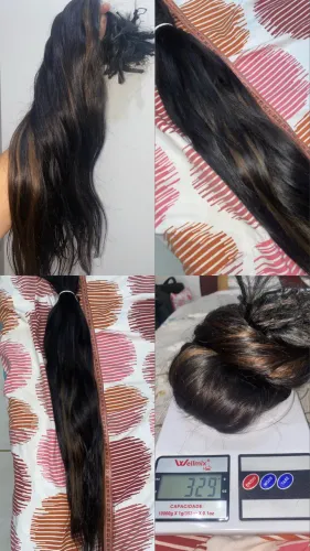 Cabelo humano 70cm