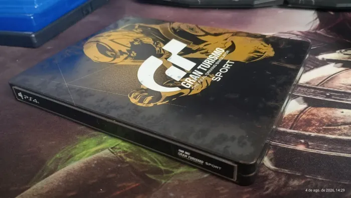 Gran Turismo sport edição steel book.