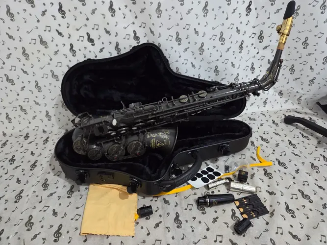 Sax alto Jansensax  Série X Custom em estado de novo 