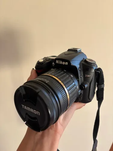 Câmera Nikon D90 em ótimo estado
