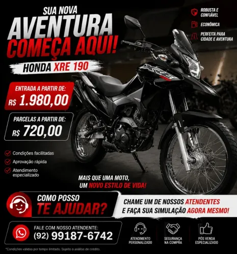 HONDA XRE 190 ABS