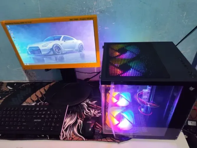 PC COMPLETO AMD A8-7650K + MONITOR + TECLADO + MOUSE