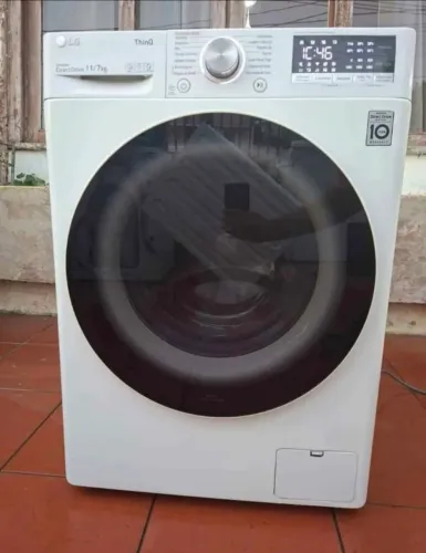 Lava e Seca Smart Lg 11 kg CV5011 com inteligência artificial AIDD