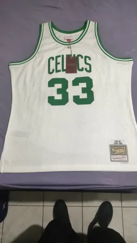 Camisa Original Mitchell & Ness Larry Bird #33 Boston Celtics