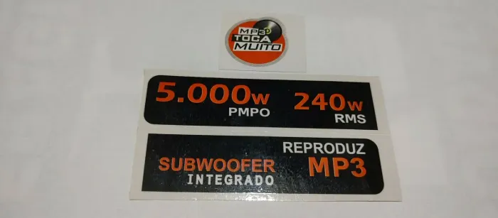Adesivo som Mini system gradiente As580 