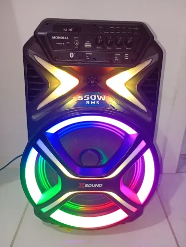 Caixa de som Mundial 550w