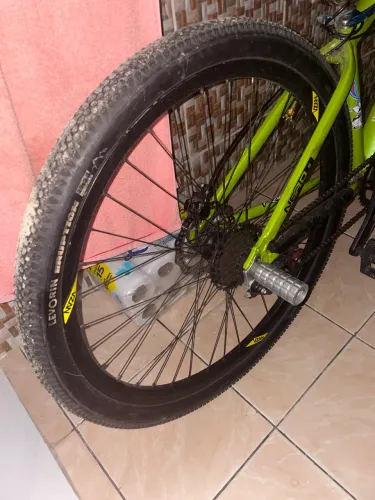 Jante traseira vmax com cubo gta e catraca da shimano