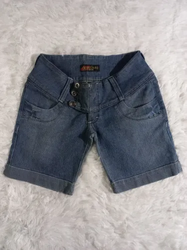 Bermuda Jeans Feminina Tamanho 40