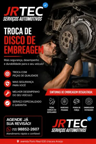 Troca de Kit Embreagem Carro Popular em São José - JRTEC