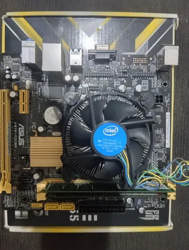 Kit - Placa mãe Processador e Memória