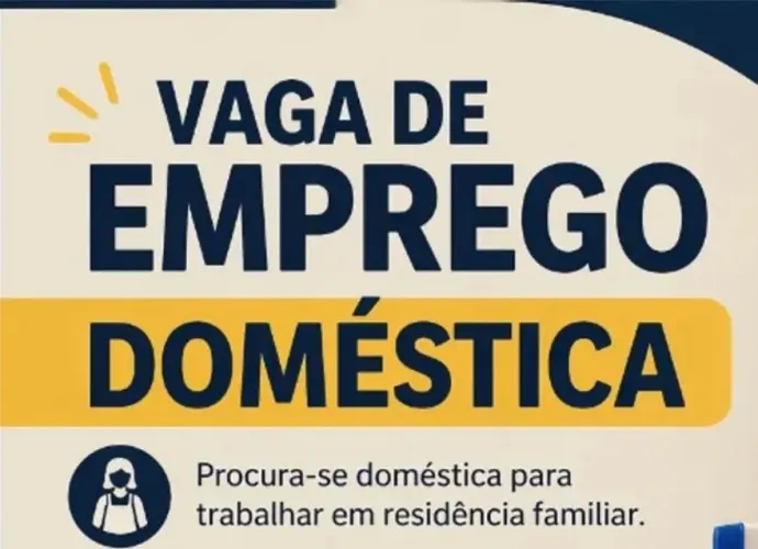 Contrata-se Empregada Doméstica 