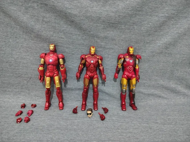 Bonecos homens de ferro mcu