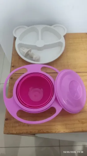 2 pratinhos de bebê