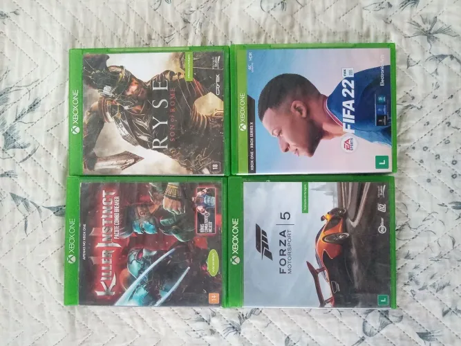 4 jogos de Xbox one