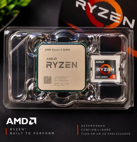 Processador AMD Ryzen 5 5600G - 1 Mês de Uso - Estado de Novo