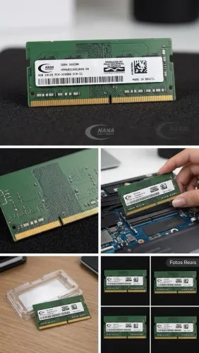 Memória RAM 4GB DDR4 3200MHz SODIMM (Hana) - Perfeita para Notebook!