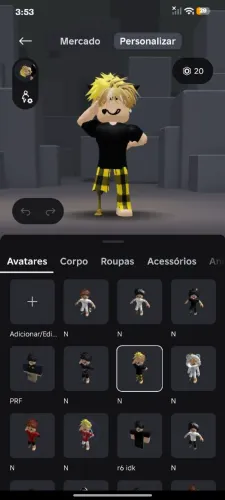 Conta roblox com mais de 27k de robux gastos e possui 127 seguidores.