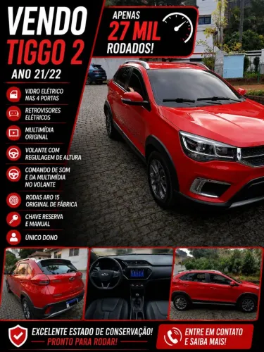 Chery Tiggo 2 Look 1.5 16V Flex Mec. 5P 2022