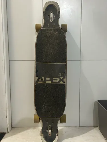 LONGBOARD IMPORTADO APEX 40 FIBRA CARBONO E MADEIRA