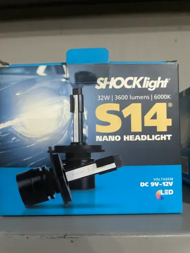 Lâmpada led shocklight s14 h1 / h7